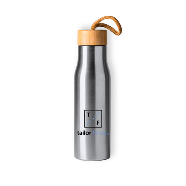 Tailor fitness - Steel & Bamboo Screw Bottle Thumbnail