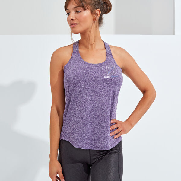 Tailor fitness - Double Strap Back Vest Thumbnail